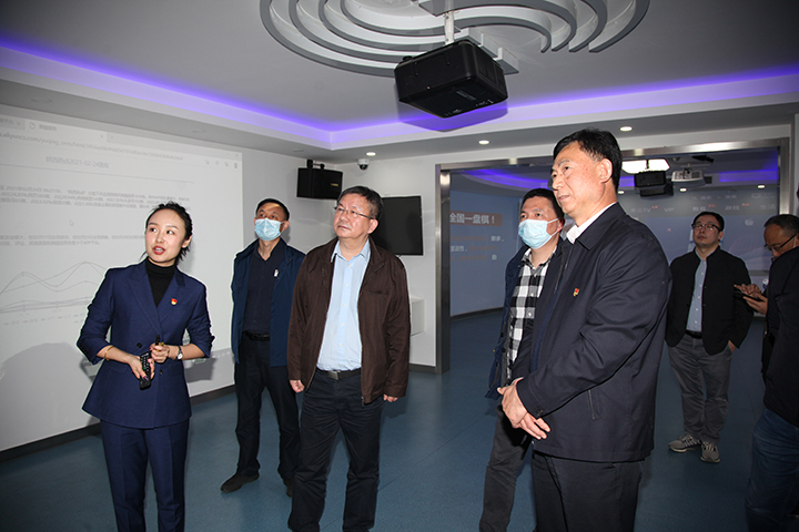 湖北省广播电视局党组成员、副局长胡伟到公司调研